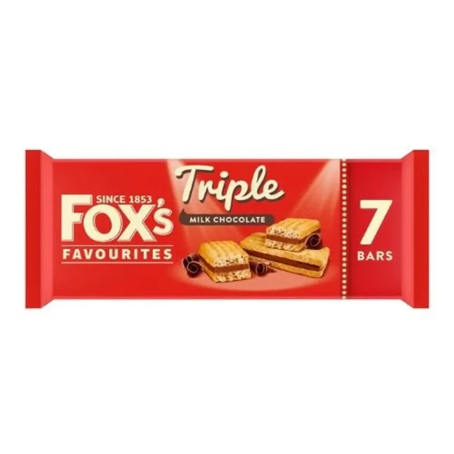 Fox's Rocky Milk Triple bars Multipacks