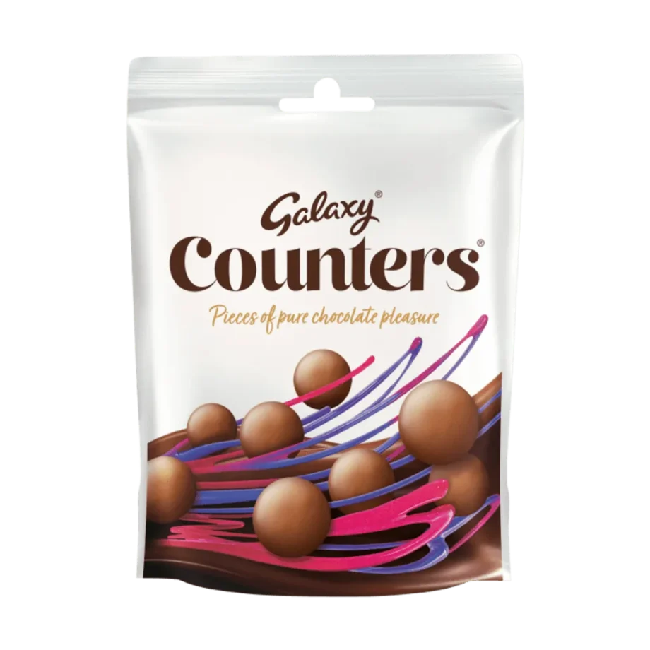 Galaxy Counters Milk Chocolate Buttons Pouch Bag