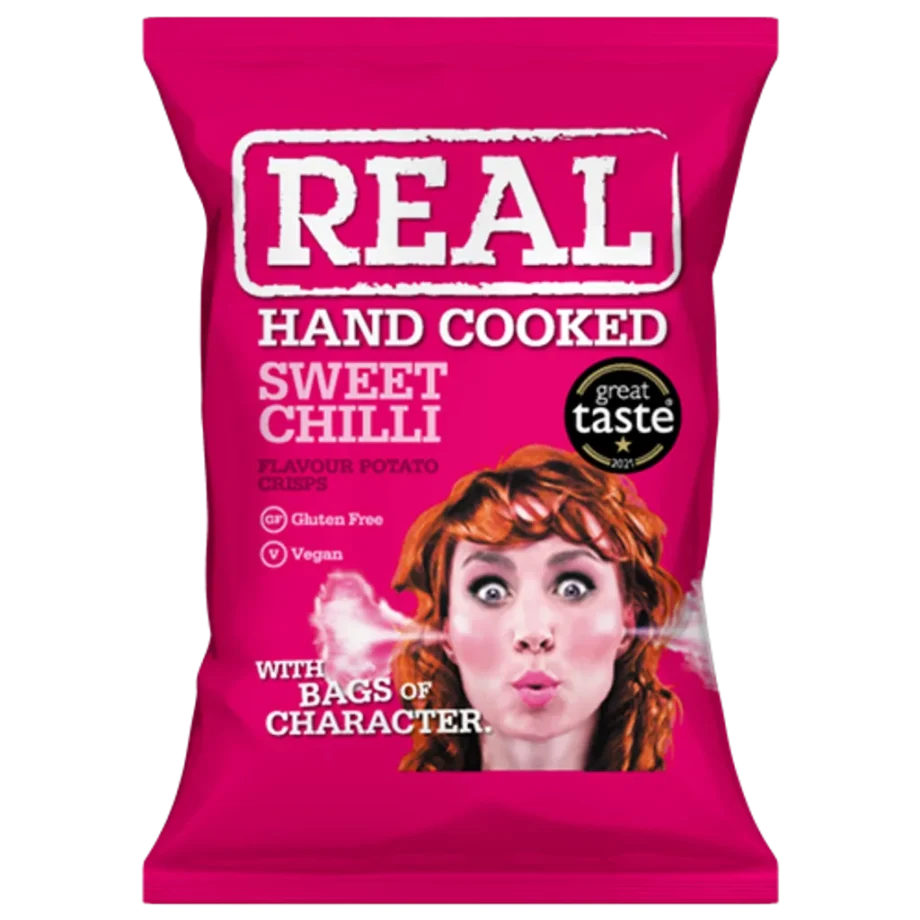 Real Crisps Sweet Chili