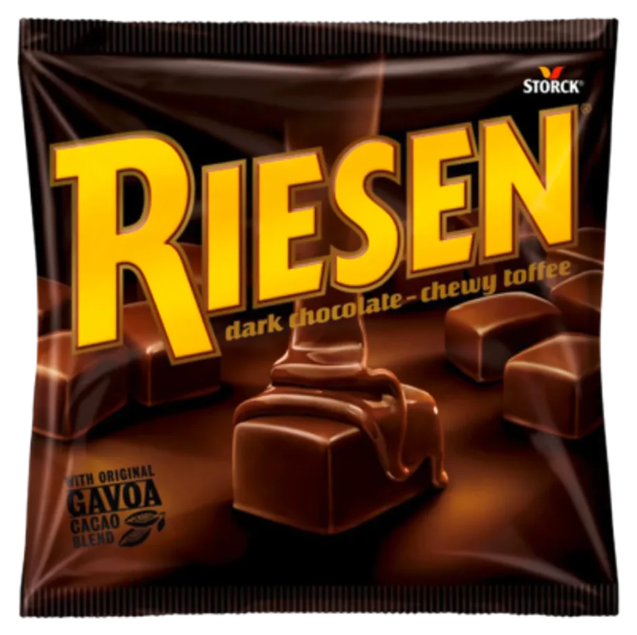 Riesen Dark Chocolate Chewy Toffee Bag