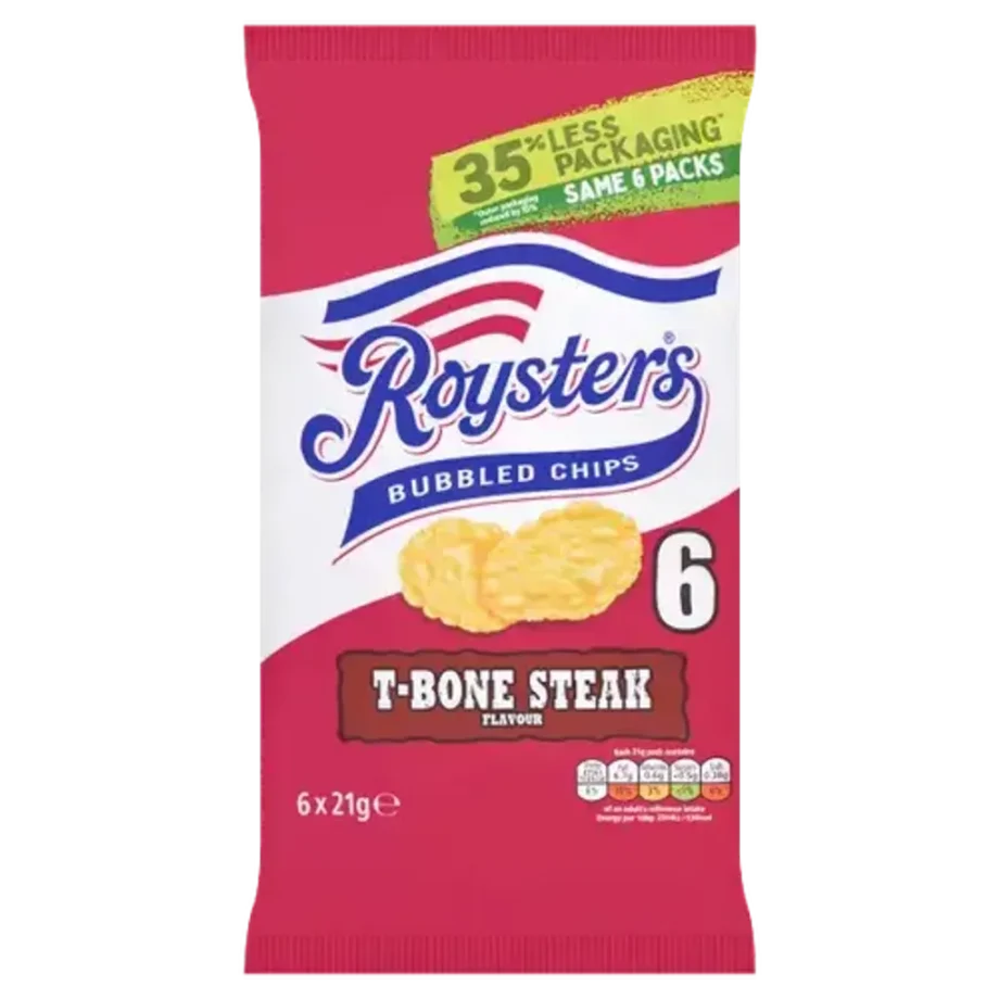 Roysters T-Bone Steak Crisps