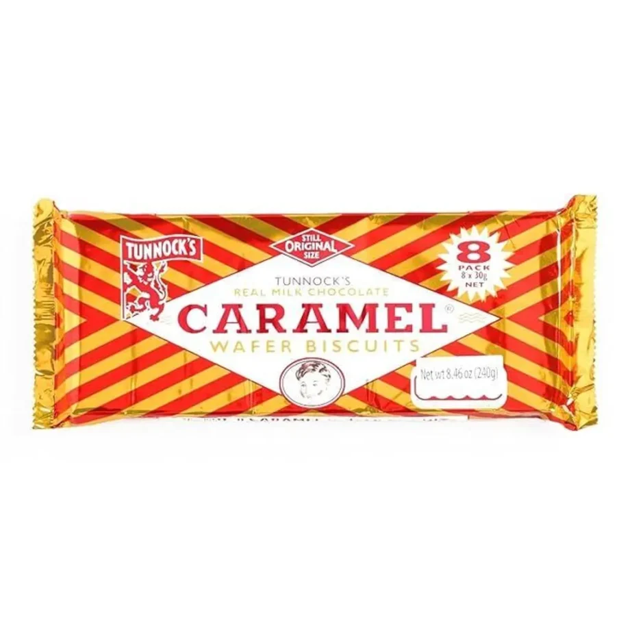 Tunnocks Milk Chocolate Caramel Wafer